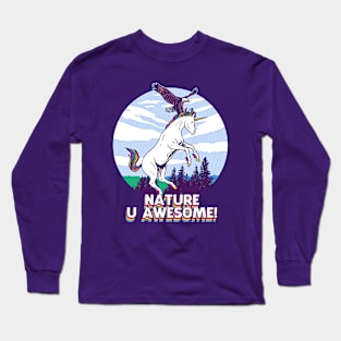 Nature U Awesome! Long Sleeve T-Shirt